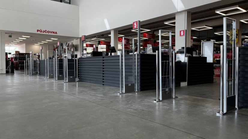 Ochrana detekčních rámů před poškozením